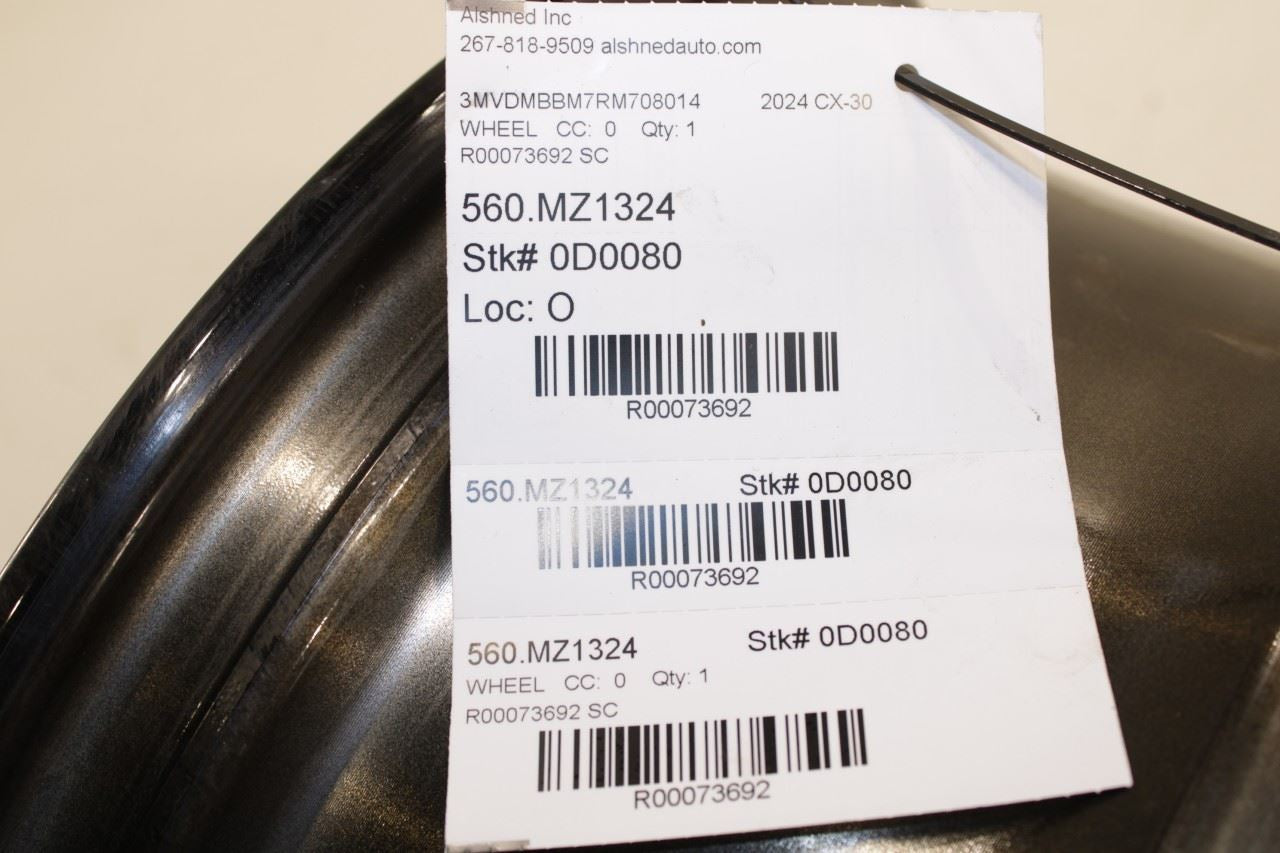 2024-2025 Mazda CX-30 2.5 S Aluminum Wheel R18x7J 9965-F1-7080 OEM - Alshned Auto Parts
