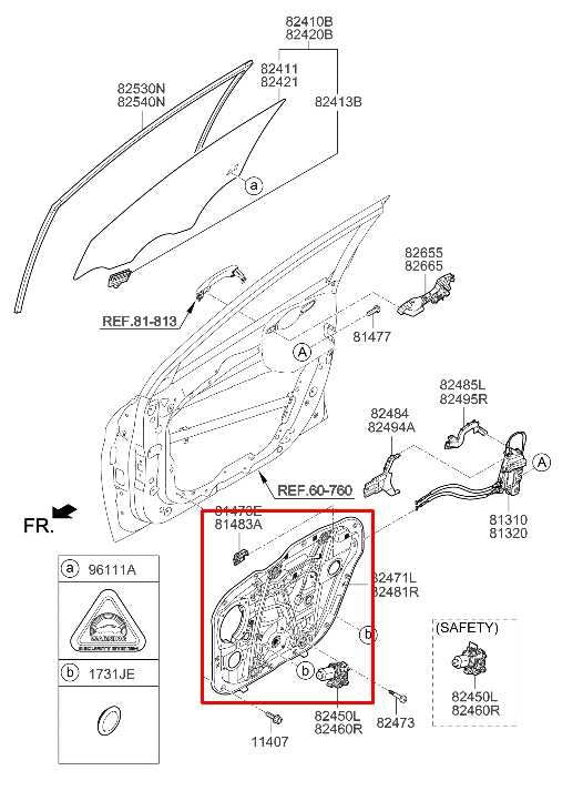 16-20 Hyundai Elantra Value Edition Front Left Door Window Regulator w/ Carrier - Alshned Auto Parts