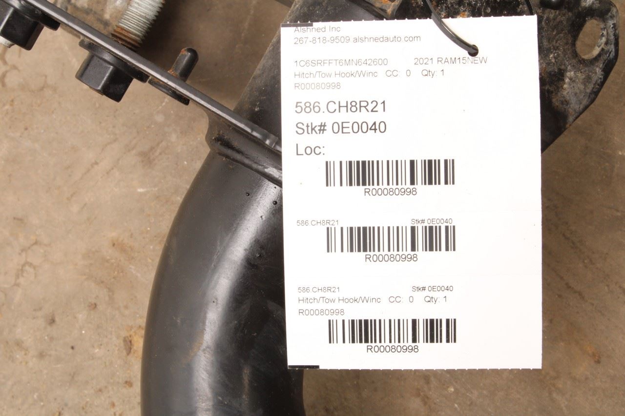 2019-2024 RAM 1500 Big Horn Rear Trailer Tow Hitch 68240557AC OEM - Alshned Auto Parts