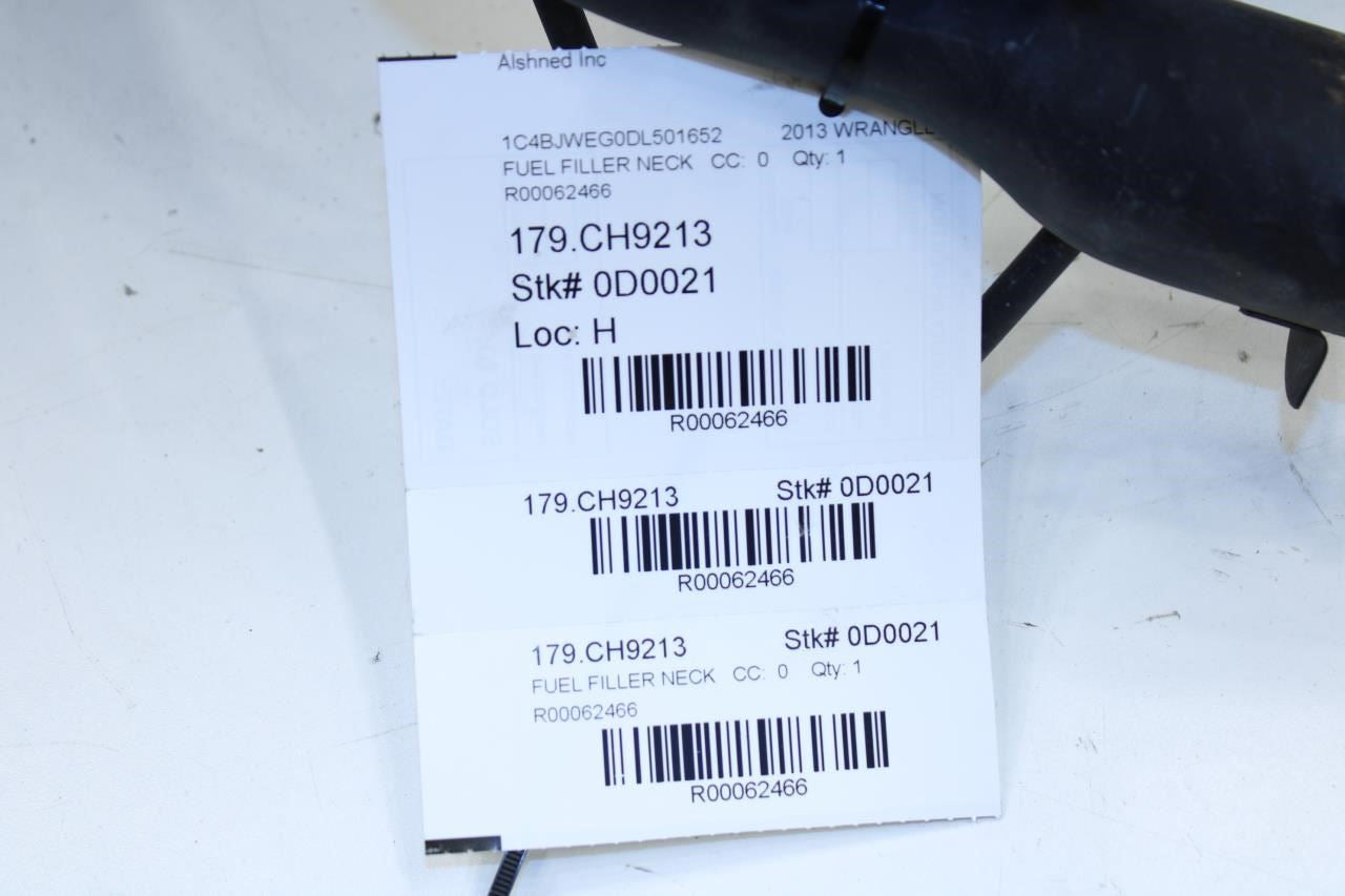 2012-2018 Jeep Wrangler Sahara 3.6L Fuel Filler Neck Tube Pipe 52059821AK OEM - Alshned Auto Parts