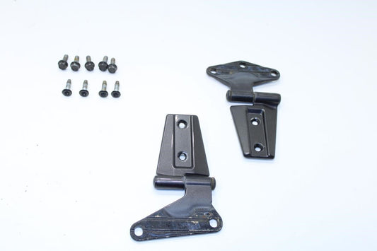 07-18 Jeep Wrangler Sahara Front Left Door Hinge Upper and Lower Set 55395385AH - Alshned Auto Parts
