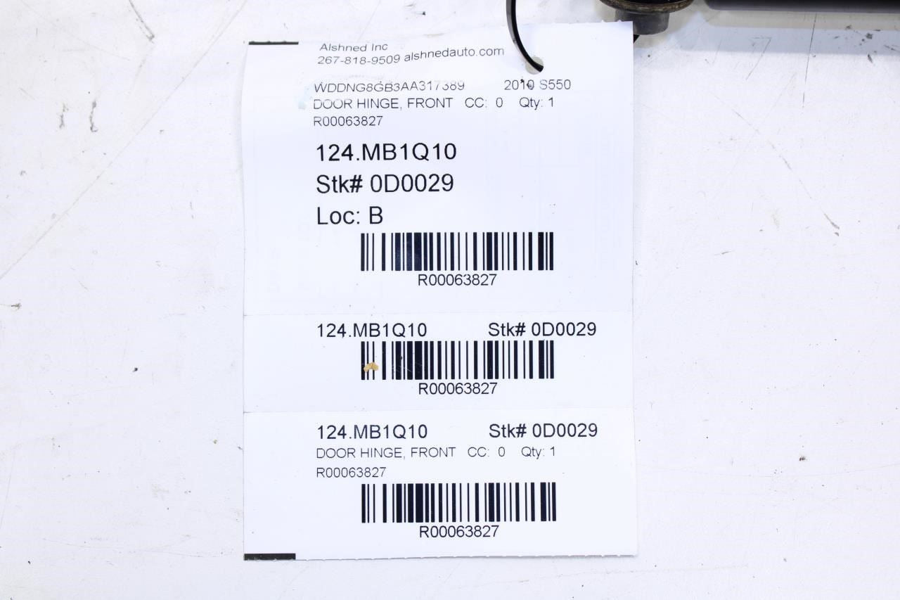 07-11 Mercedes-Benz S550 Front RH or LH Door Check Strap Shock Strut 2217200716 - Alshned Auto Parts