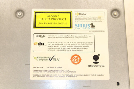 2011 BMW 750Li xDrive Harman Becker Audio Radio Receiver 65129239157 OEM - Alshned Auto Parts