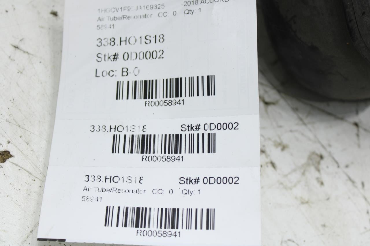 2018-2022 Honda Accord 1.5L Air intake Chamber Resonator Tube 17230-6A0-A01 OEM - Alshned Auto Parts