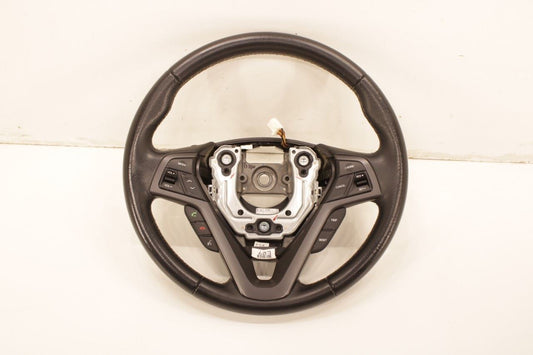 15-17 Hyundai Veloster Turbo 1.6L FWD Steering Wheel Leather w/ Control Buttons - Alshned Auto Parts
