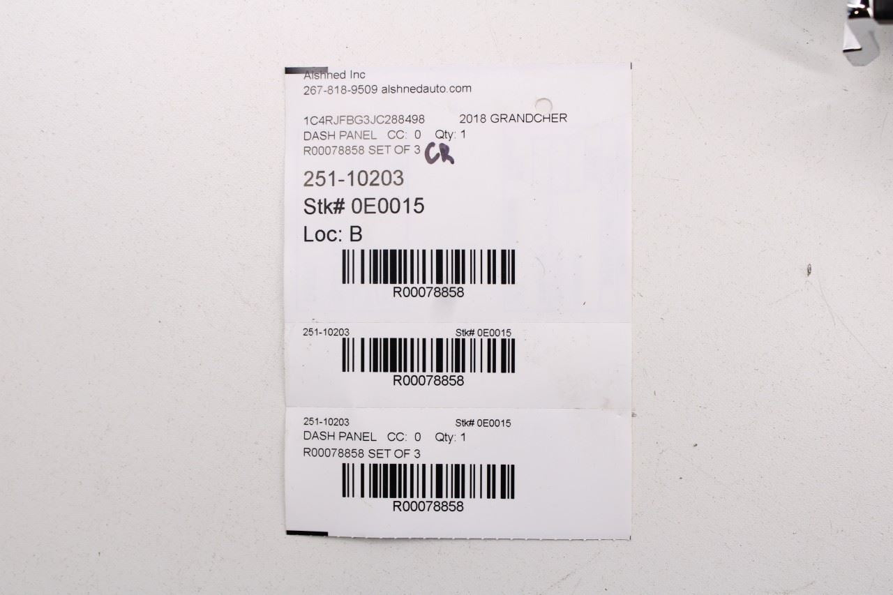 2014-19 Jeep Grand Cherokee Dash RH and LH Side Bezel Trim Trim Panel Set *ReaD* - Alshned Auto Parts