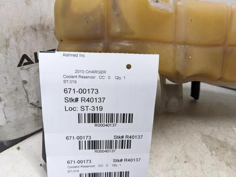 06-10 Dodge Charger Radiator Coolant Tank Overflow Reservoir Bottle 596466AG OEM9