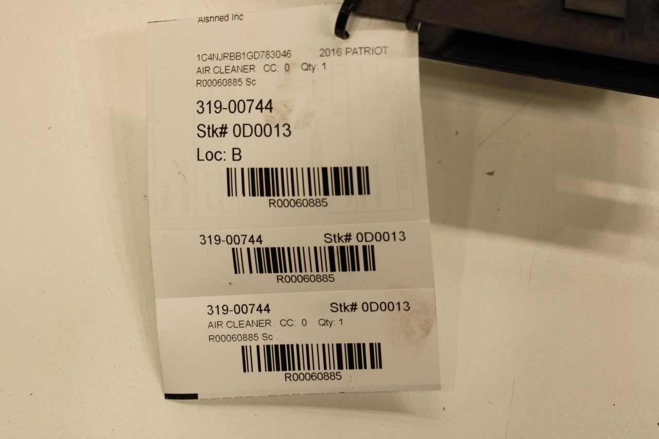 2007-2017 Jeep Patriot Sport SE 2.4L Air Cleaner Intake Duct Tube 04593913AB OEM - Alshned Auto Parts