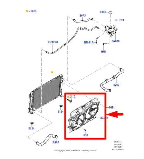 2008-2012 Ford Escape 3.0L Dual Radiator Cooling Fan Motor Assy 8L8Z-8C607-B OEM - Alshned Auto Parts