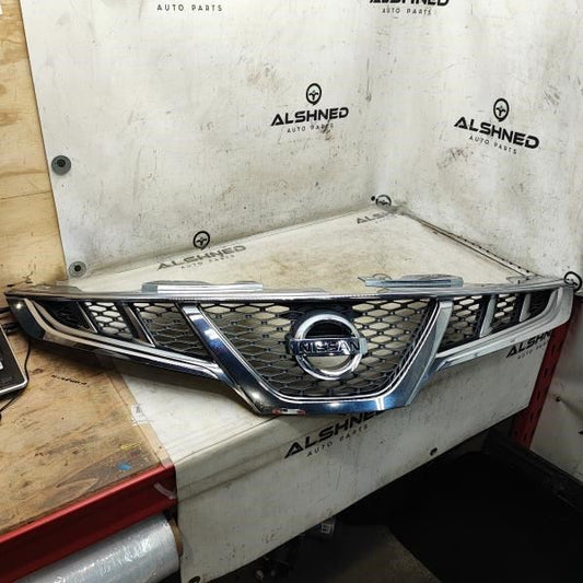 2011-2014 Nissan Murano Front Upper Radiator Grille w Emblem 62310-1SZ0A OEM - Alshned Auto Parts