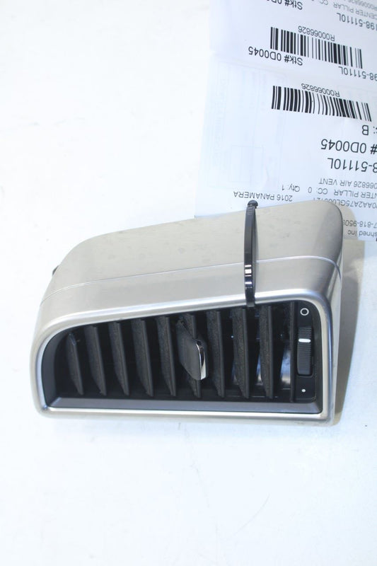 10-16 Porsche Panamera 4 Driver Left Side Lower B-Pillar Air Vent Louver Grille - Alshned Auto Parts