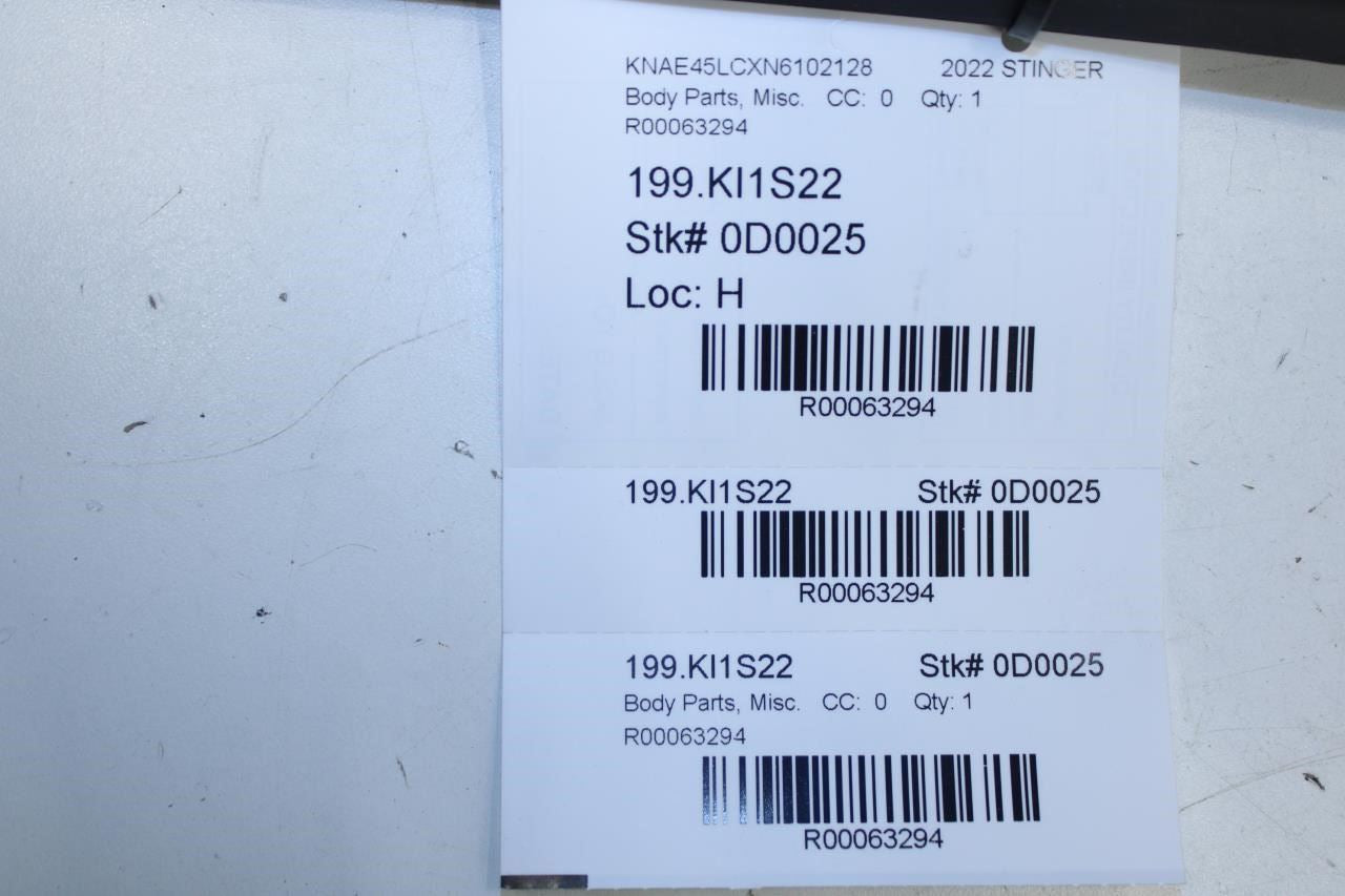 2018-2023 Kia Stinger GT1 Front Left Door Window Frame Trim Cover 82911-J5000 - Alshned Auto Parts