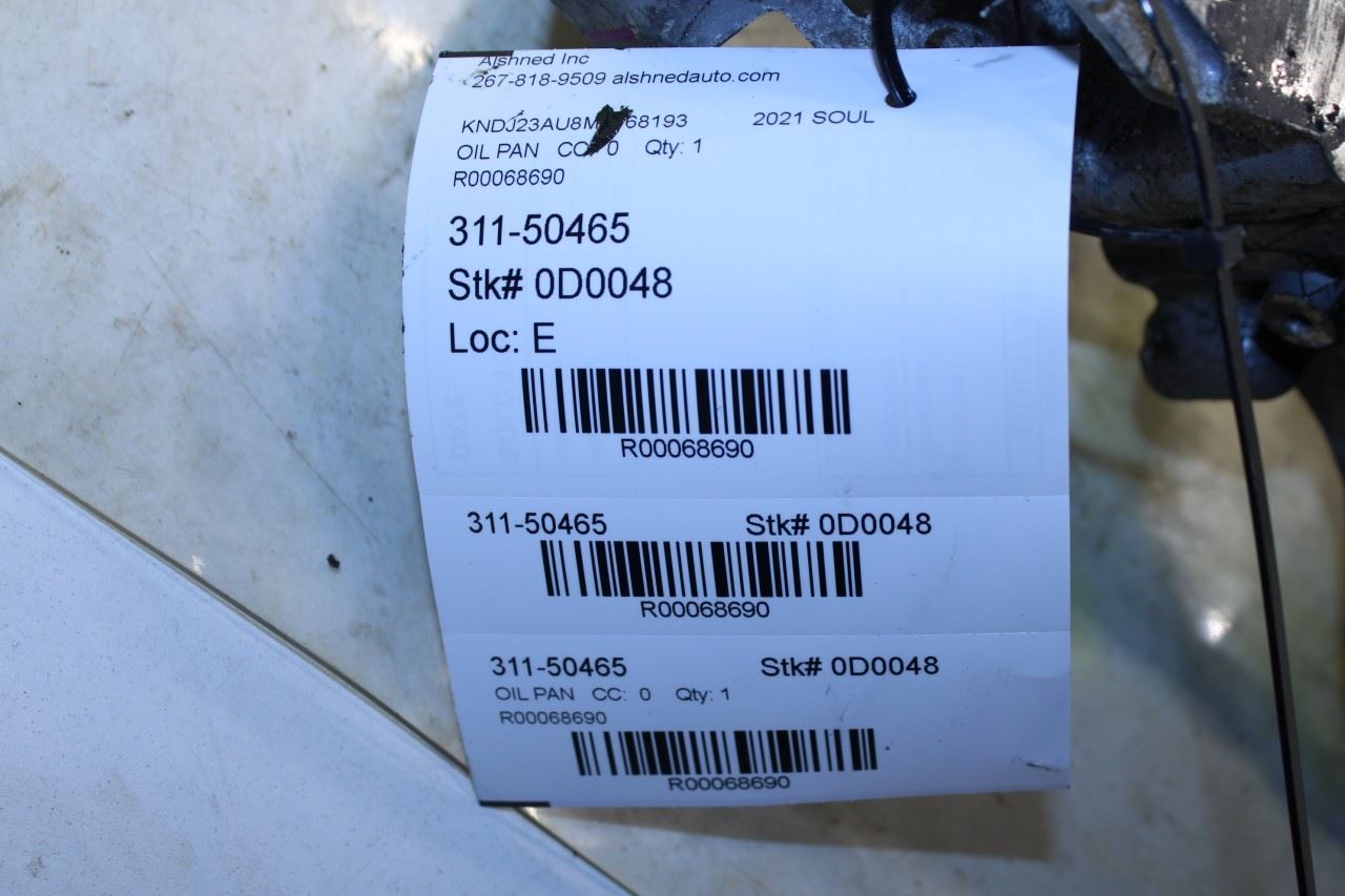 2020-2024 Kia Soul LX 2.0L Engine Cylinder Block 74K 319V3-2EH00 OEM - Alshned Auto Parts