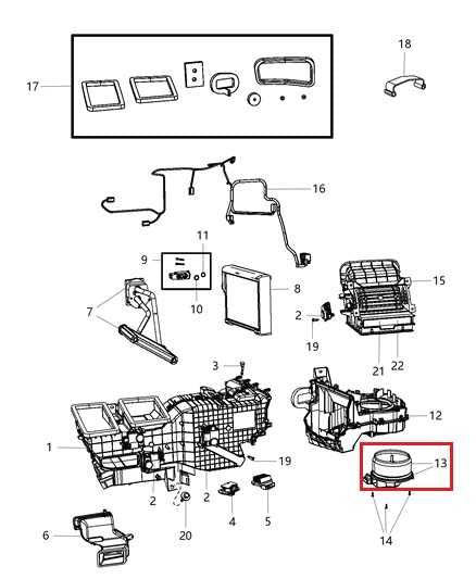 2011-2018 RAM 2500 Tradesman 6.4L AC Heater HVAC Blower Motor Fan 68048905AB OEM - Alshned Auto Parts