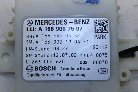 2010-2015 Mercedes-Benz ML350 Park Assist Parktronic Sensor Control Module - Alshned Auto Parts
