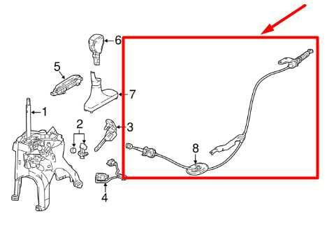 18-22 Honda Accord 1.5L CVT Transmission Gear Shift Control Cable 54315-TVA-A81 - Alshned Auto Parts