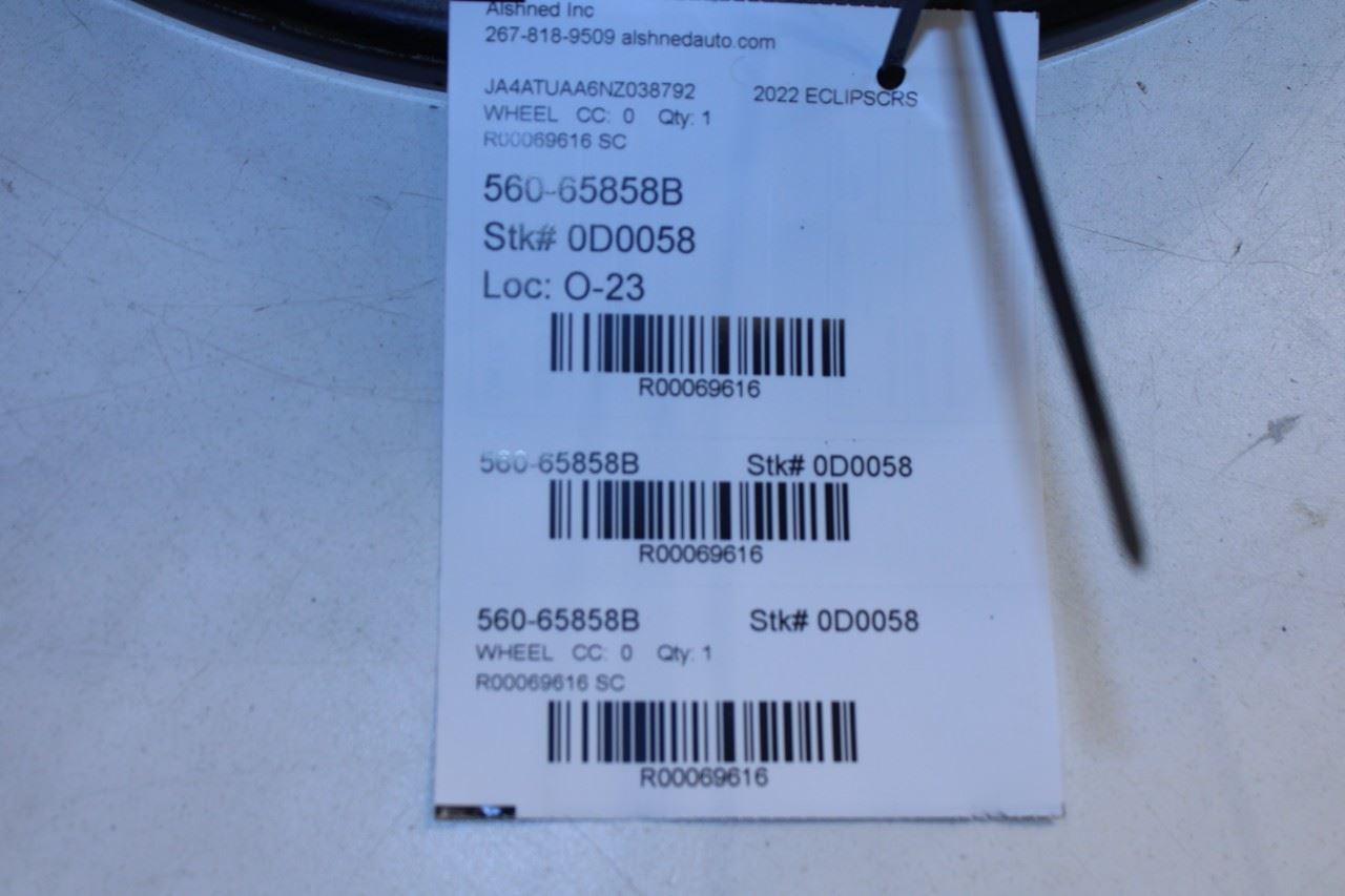2018-2022 Mitsubishi Eclipse Cross ES Alloy Wheel R16x6.5J 4250D787 OEM - Alshned Auto Parts