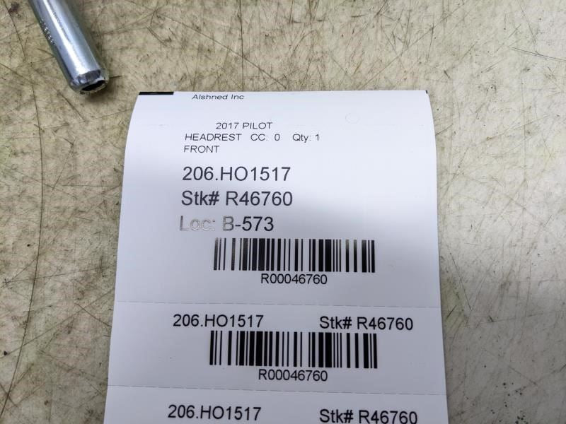 2017-2018 Honda Pilot Front Right/Left Seat Headrest Cloth 81140-TG7-A01ZB OEM - Alshned Auto Parts