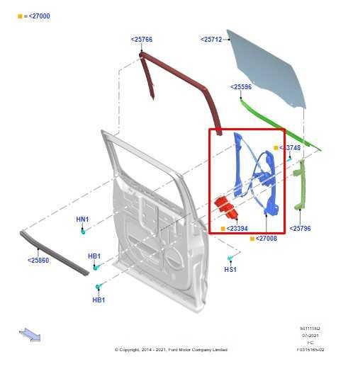 2015-20 Ford F-150 Platinum RR LH Door Window Regulator w/ Motor FL3Z-1627001-X - Alshned Auto Parts