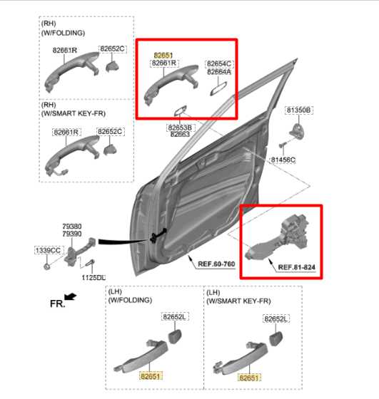 20-24 Kia Soul LX 2.0L Front Driver LH Side Door Exterior Handle 82651-K0210 OEM - Alshned Auto Parts