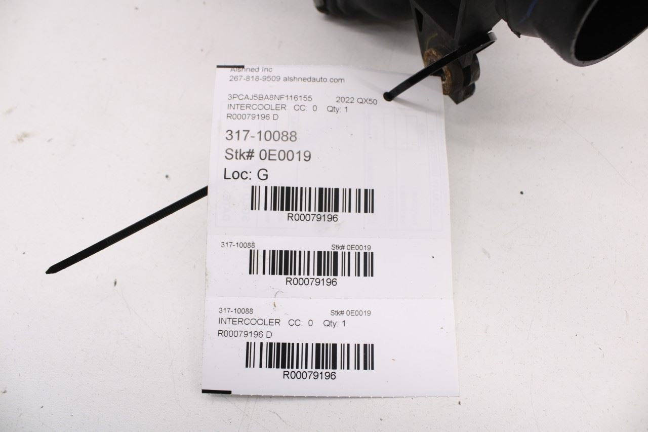 2019-2025 Infiniti QX50 Luxe 2.0L Intercooler 14461-5NA0A OEM - Alshned Auto Parts