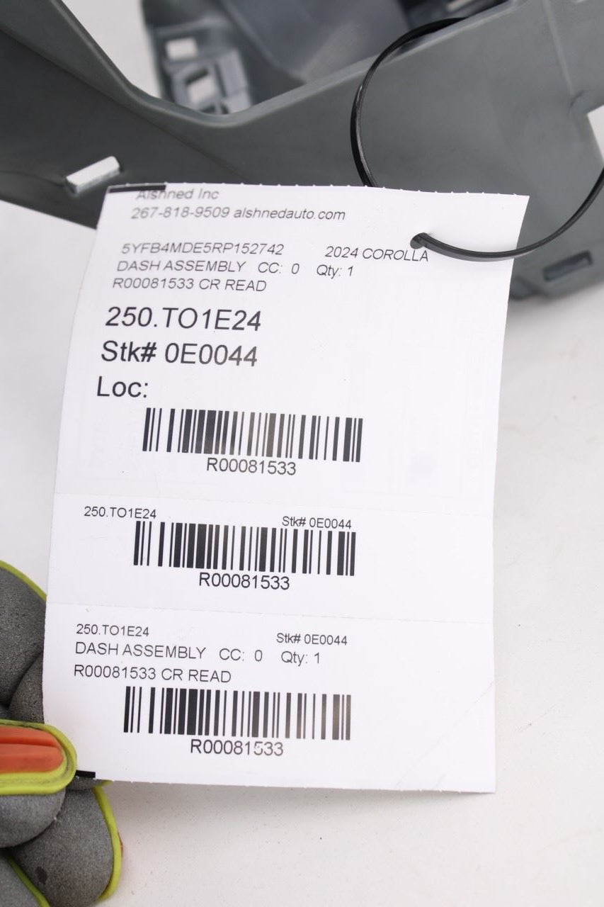 2022-2024 Toyota Corolla LE Dash Instrument Panel 55400-02060 OEM *ReaD*21