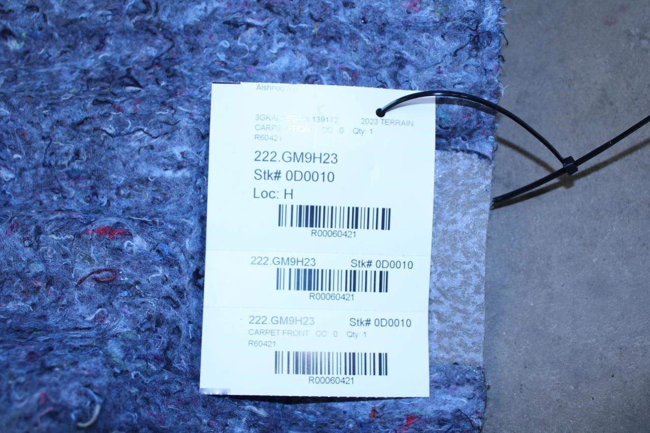18-24 GMC Terrain Denali Front Left Floor Interior Carpet Cover Mat 84618500 OEM - Alshned Auto Parts