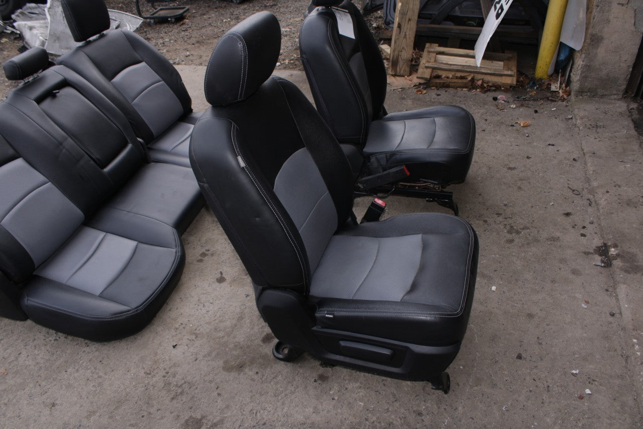 13-17 Ram 1500 Big Horn Front and Rear 2nd Row and Left Side Seat Full Complete - Alshned Auto Parts
