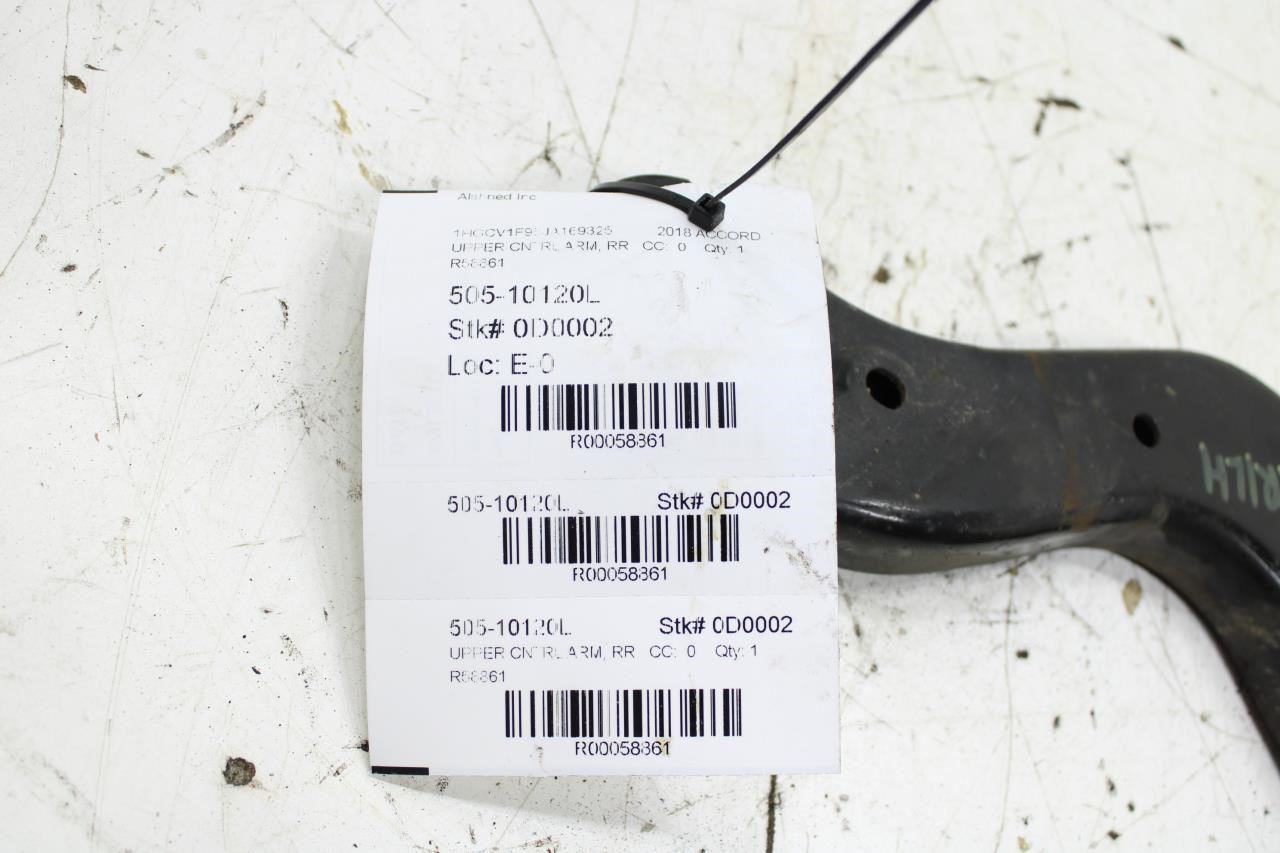 2018-2022 Honda Accord Rear Left Driver Side Upper Control Arm 52520-TVA-A000 - Alshned Auto Parts