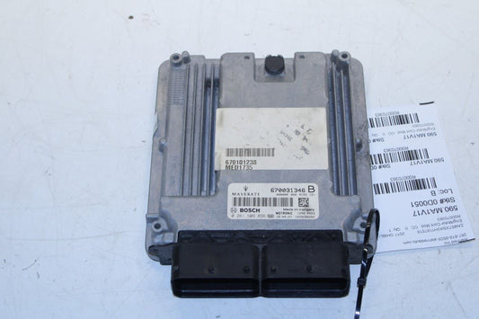 2014-2020 Maserati Ghibli 3.0L Engine Computer Control Module ECU ECM 670031346 - Alshned Auto Parts