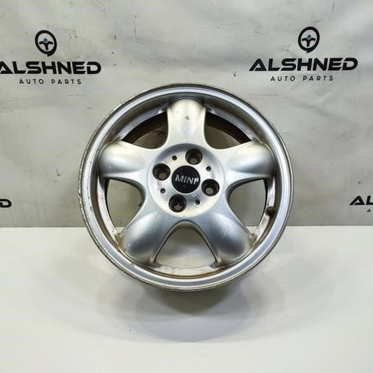 2007-2015 Mini Cooper Alloy Wheel R15x5.5 5 Spoke 36-11-6-768-498 OEM *ReaD* - Alshned Auto Parts