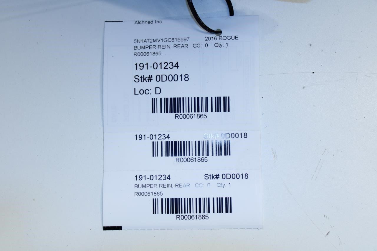 14-20 Nissan Rogue SV Rear Bumper Reinforcement Impact Bar w/ Stays 85032-4BC0A - Alshned Auto Parts