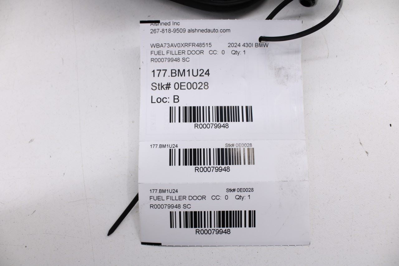 21-25 BMW 430i Gran Coupe xDrive Fuel Tank Filler Housing Door Lid Cover *ReaD* - Alshned Auto Parts