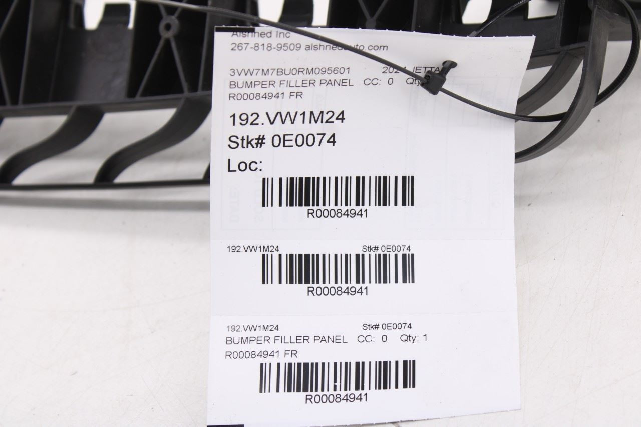 2019-2024 Volkswagen Jetta SE Front Bumper Center Radiator Support 17A-805-705-E9