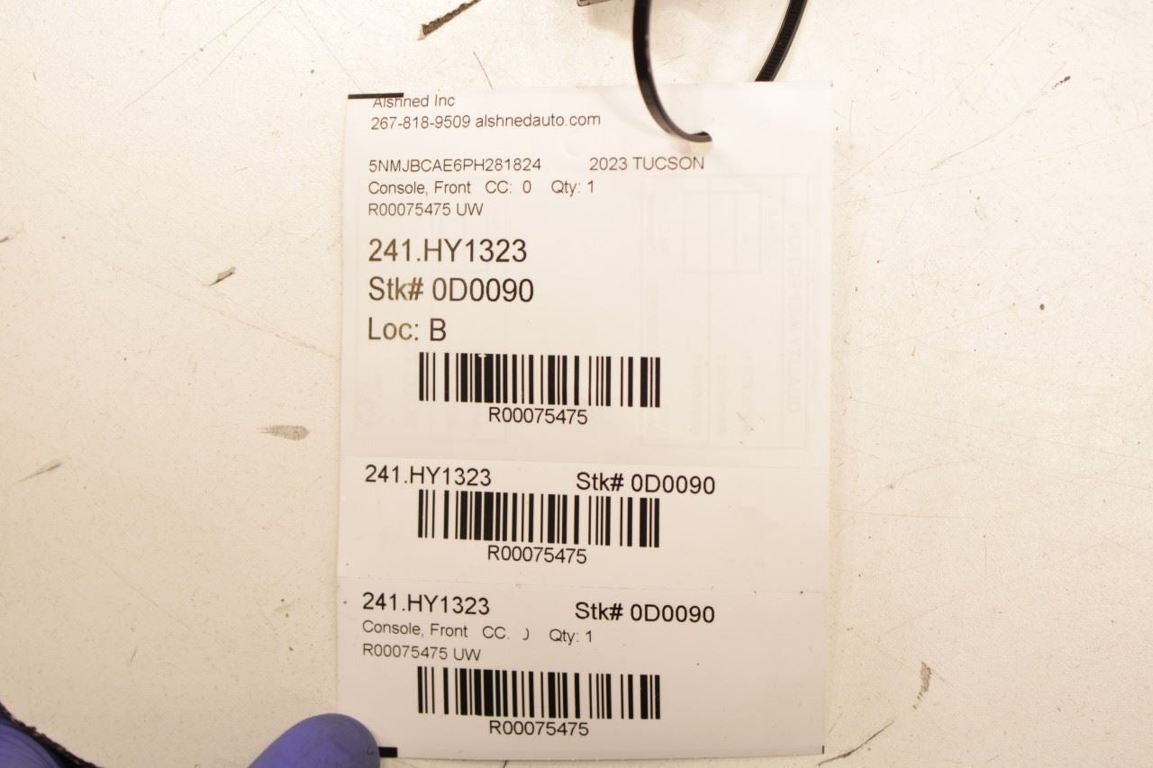 2022-24 Hyundai Tucson SEL Front Center Console Shifter Bezel Trim w/ Cup Holder - Alshned Auto Parts