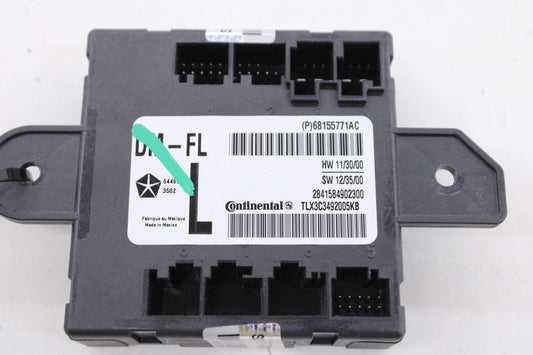 2014 Jeep Grand Cherokee Limited Front Left Door Control Module 68155771AC OEM - Alshned Auto Parts