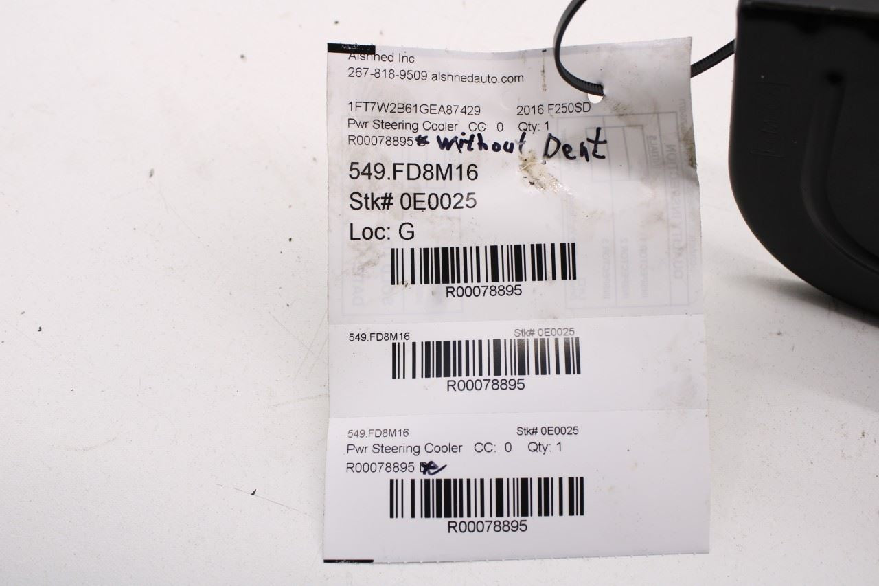 2011-16 Ford F250 Lariat 6.2L Power Steering Oil Cooler Radiator EC34-3D746-BB - Alshned Auto Parts