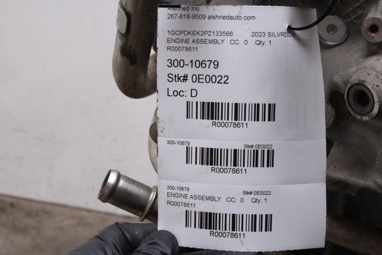 2022-2025 Chevrolet Silverado LT-L 2.7L Engine Motor VIN K 8th digit opt L3B 44K - Alshned Auto Parts