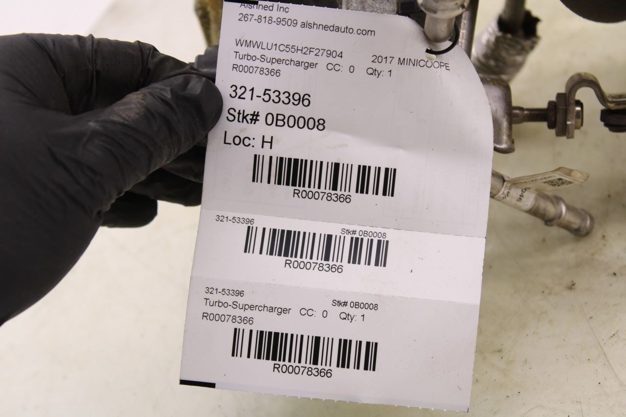 2016-19 Mini Cooper Clubman 1.5L Engine Turbocharger w/ Exhaust Manifold 8600045 - Alshned Auto Parts