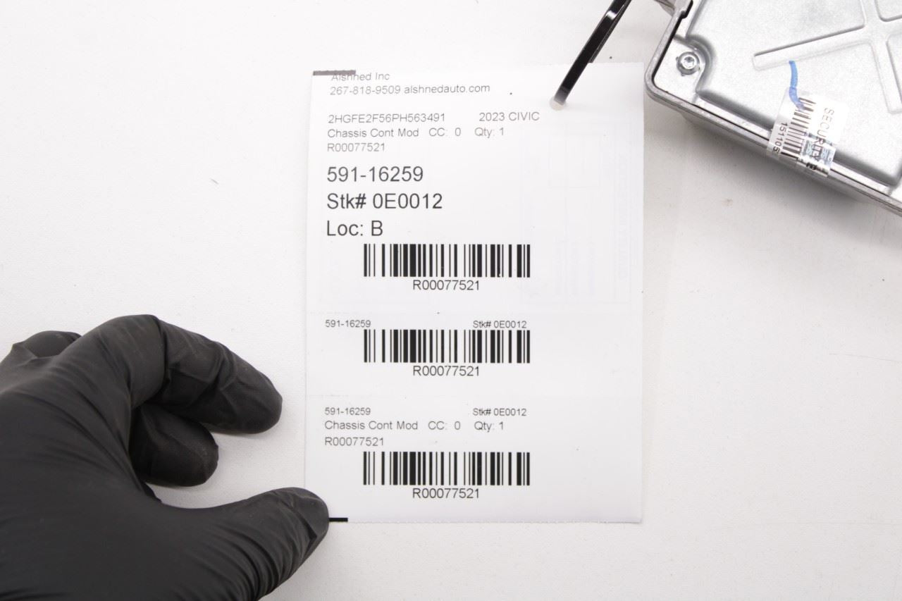 2022-2024 Honda Civic Sport Air Bag SRS Restraints Computer Control Module 77960-T20-A980-M1 OEM - Alshned Auto Parts