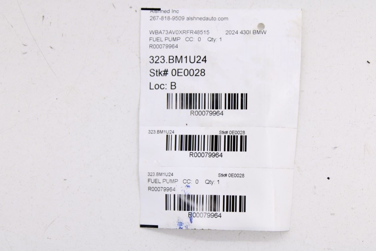 2024 BMW 430i Gran Coupe xDrive 2.0L Engine High Pressure Fuel Pump 13518631642 - Alshned Auto Parts