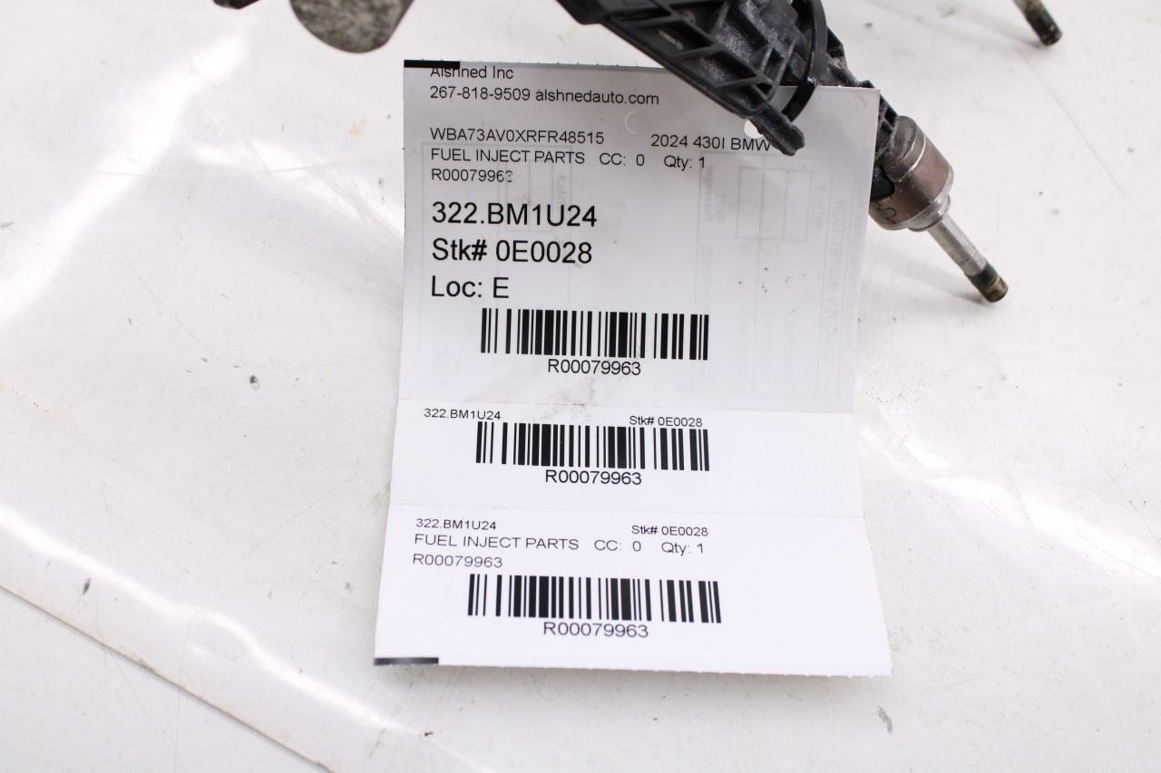 2024 BMW 430i Gran Coupe xDrive 2.0L AWD High Pressure Fuel Rail with Injectors - Alshned Auto Parts