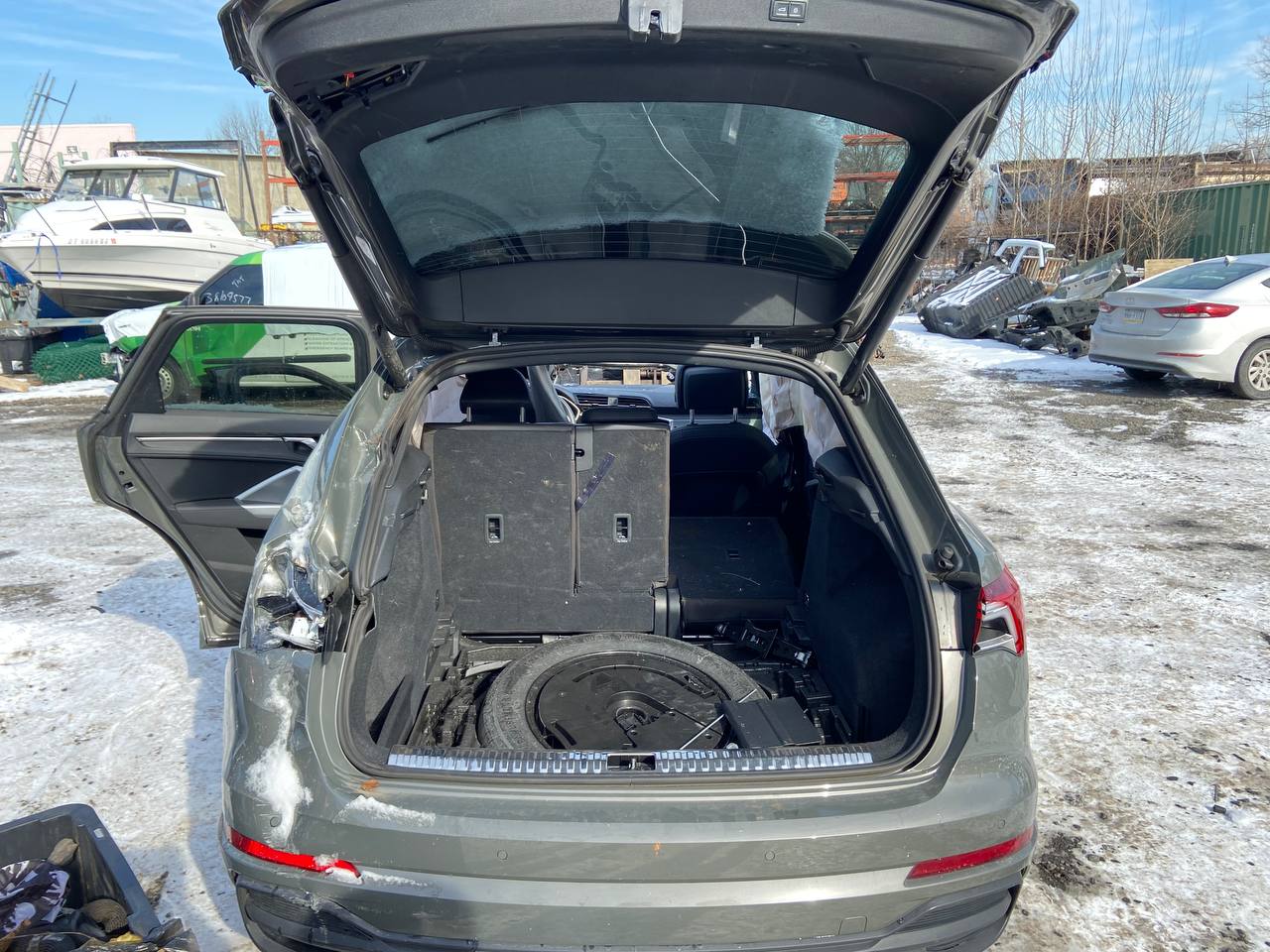 Donor vehicle 2023 Audi Q3 S Line Quattro Gray - Alshned Auto Parts