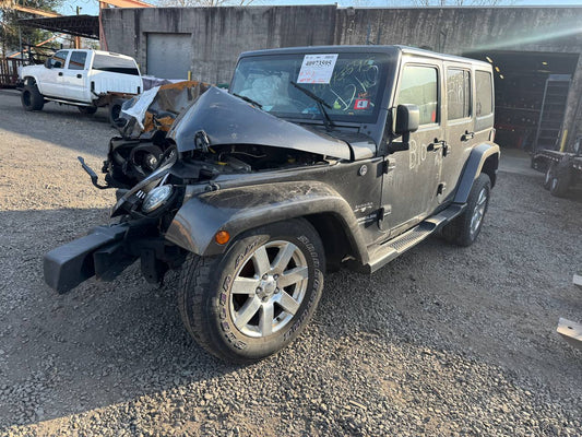 Donor vehicle 2017 Jeep Wrangler Unlimited Sahara Gray - Alshned Auto Parts