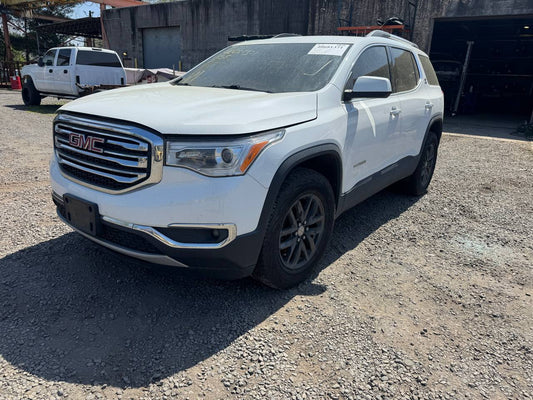 Donor vehicle 2019 GMC Acadia SLT-1 White - Alshned Auto Parts