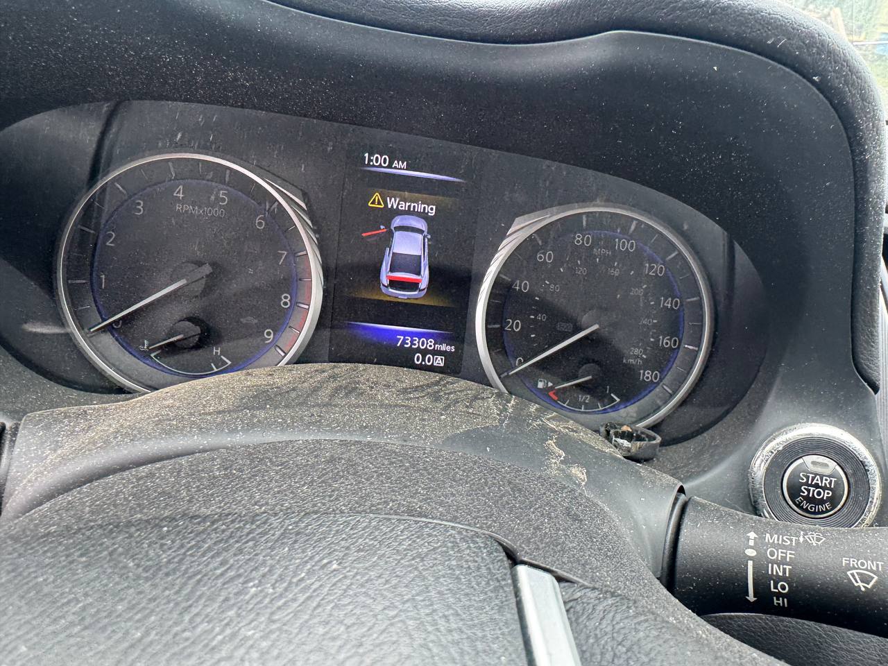 Donor vehicle 2018 Infiniti Q60 3.0T Luxe Black - Alshned Auto Parts