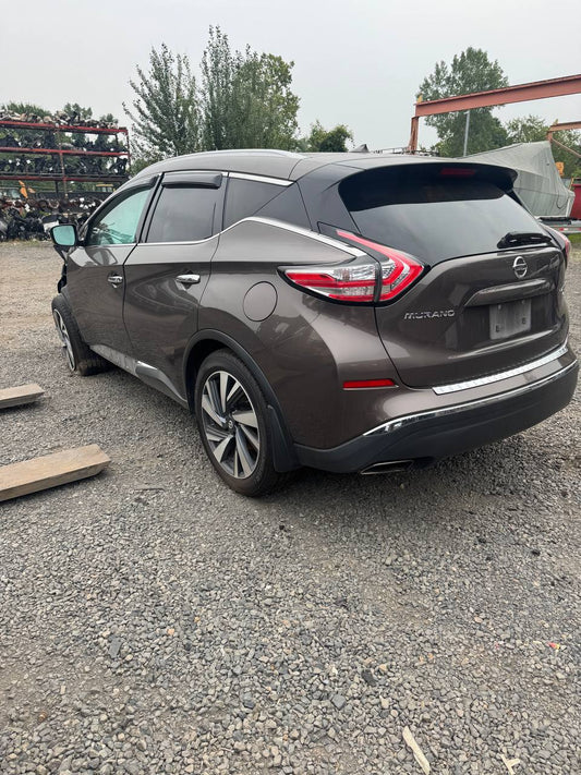 Donor vehicle 2016 Nissan Murano Platinum Brown - Alshned Auto Parts
