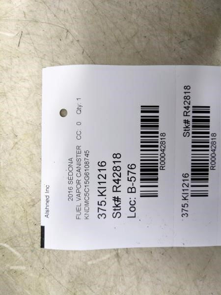 2015-2021 Kia Sedona Fuel Vapor Evaporator Emission Canister 31410-A9500 OEM - Alshned Auto Parts