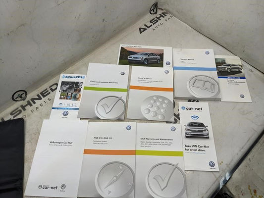 2015 Volkswagen Jetta U.S. Edition Owners Manual Set with Case 1525U1JT623 OEM - Alshned Auto Parts