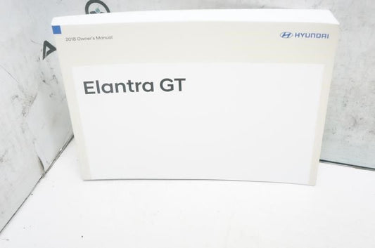 2018 Hyundai Elantra GT Owners Manual set R38156 OEM - Alshned Auto Parts